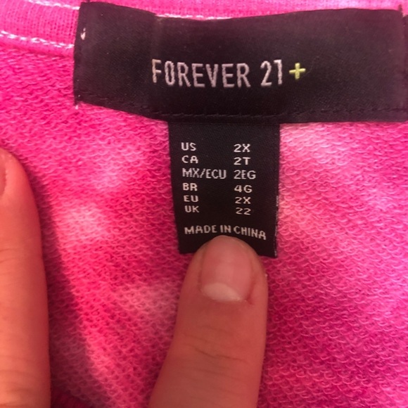 NWOT FOREVER 21 SWEARSHIRT - Picture 4 of 4